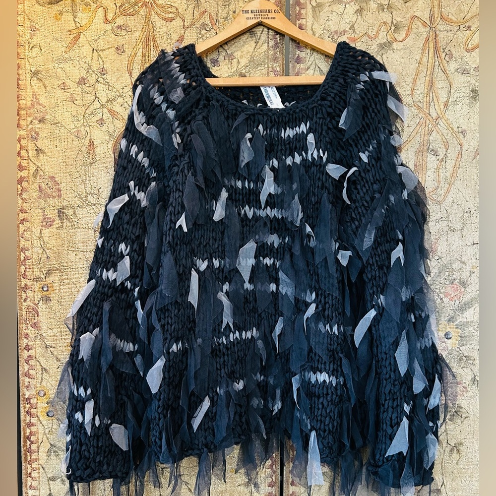 Kedziorek Anthracite Size 44 Ribbon Sweater